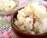 旬を味わう♡ホクホクゆり根の梅ごはん作り方8写真