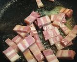 小カブとベーコンの醤油バター焼き作り方1写真