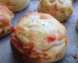 HBでベーコンとスイートチリのロールパン作り方6写真