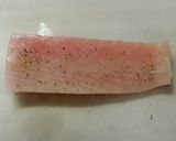 まぐろステーキ☆オリーブ油ポン酢ソース作り方1写真