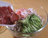 キハダマグロのそばサラダ作り方4写真