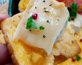 カマンベールチーズのオープンオムレツ♪作り方10写真