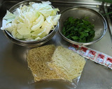 粉ソース付き焼きそばの美味しい作り方作り方1写真