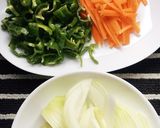 豚コマ肉＆彩り野菜の⭐チーズピカタ作り方2写真