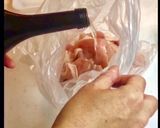 鶏むね肉でチキン南蛮♪米粉で美味しい作り方1写真