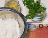 塩レモン混ぜご飯で♪生ハムのおにぎり作り方1写真