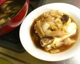ピリ辛白菜☆あんかけ豆富作り方4写真