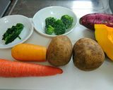 ☆離乳食～幼児食の野菜おやき☆作り方1写真