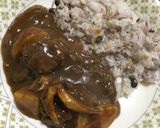 鹿端肉と舞茸のカレー作り方6写真