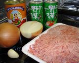 我が家伝統のミートソース　改訂版作り方1写真