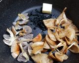 天然キノコと海藻のバター炒め・醤油味①作り方3写真