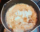 鶏と豆腐のポカポカそぼろ汁作り方6写真
