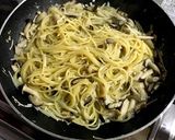 きのこのバター醤油 ワンポットパスタ♪作り方3写真
