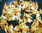 鶏ごぼう炊き込みご飯作り方6写真