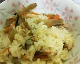 鶏ごぼう炊き込みご飯作り方11写真