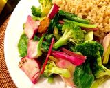 コリコリ野菜のクミンシード炒め作り方4写真