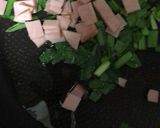 糖質ゼロ麺 炒飯風作り方1写真