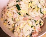 糖質ゼロ麺 炒飯風作り方5写真