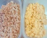 簡単！鶏と卵のそぼろ丼 お弁当にも！作り方8写真