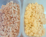 簡単！鶏と卵のそぼろ丼 お弁当にも！作り方8写真
