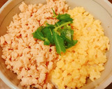 簡単！鶏と卵のそぼろ丼 お弁当にも！作り方9写真