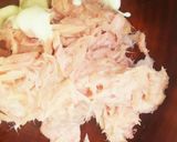 パーティに！豆苗、ツナ生ハムのクレープ作り方5写真
