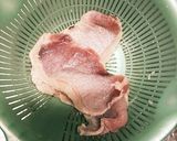 りんごが活躍！やわらか豚の生姜焼き作り方4写真