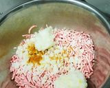 油揚げでキャベツメンチ(カレー風味)作り方3写真