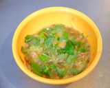 ボリュームしっかり☆かつ丼風玉子焼き！作り方4写真
