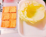 あれが決め手♪厚揚げとキャベツの甘辛炒め作り方1写真