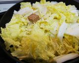 豚バラ肉と白菜スープ ジャガイモでトロリ作り方5写真