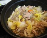豚バラ肉と白菜スープ ジャガイモでトロリ作り方6写真