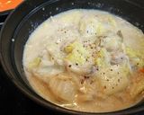 豚バラ肉と白菜スープ ジャガイモでトロリ作り方9写真