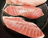 マグロ甘じょばいネギソース添え作り方1写真