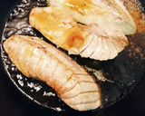 マグロ甘じょばいネギソース添え作り方2写真
