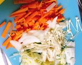 野菜沢山☆絶品ダレ！鳥もも肉ホイル焼き☆作り方1写真