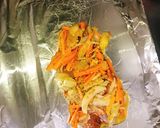 野菜沢山☆絶品ダレ！鳥もも肉ホイル焼き☆作り方5写真