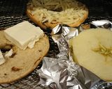 林檎とクリームチーズのベーグルサンド作り方11写真