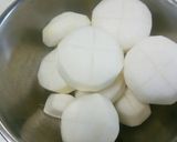タコと大根の柔らか煮♪　(炭酸水使用)作り方2写真