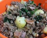 簡単☆じゃがいもとほうれん草のオムレツ作り方7写真