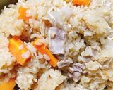 豚肉 きのこ 炊き込みご飯 簡単 qc作り方3写真