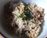 納豆と刺身のツマのご飯（リメイクレシピ）作り方4写真