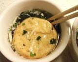 レンジで簡単♪がんもわかめグラタンスープ作り方4写真