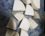 かぶと鶏手羽の煮物作り方1写真