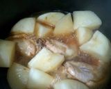 かぶと鶏手羽の煮物作り方5写真