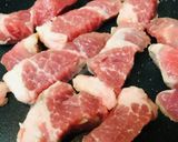 豚テキ玉子ゴーヤーチャンプルー作り方1写真