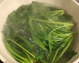 ほうれん草とヒジキのサラダ。作り方1写真