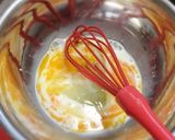 2層仕立ての生チョコケーキ♥作り方1写真