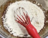 2層仕立ての生チョコケーキ♥作り方4写真