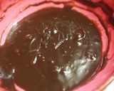 2層仕立ての生チョコケーキ♥作り方7写真